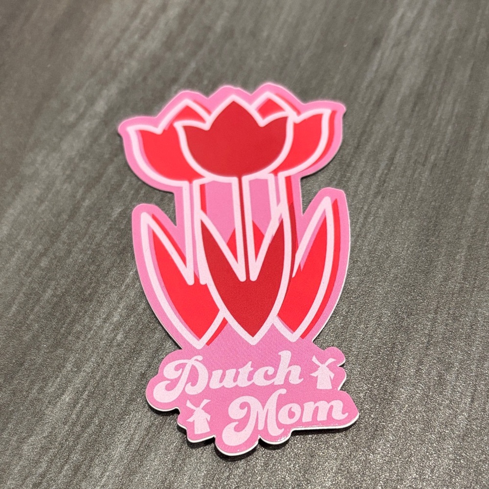 Dutch Bros Sticker Dutch Mom
